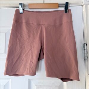 Uniqlo Women's Dusty Pink Bike Shorts